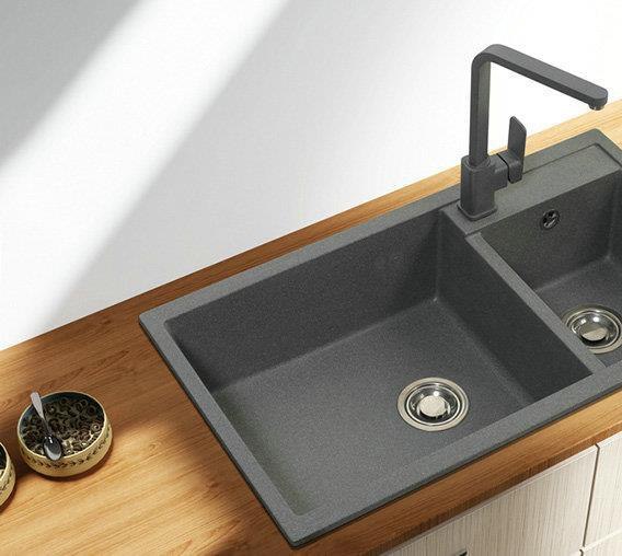 OC801 Double bowl - graphite bathroom product