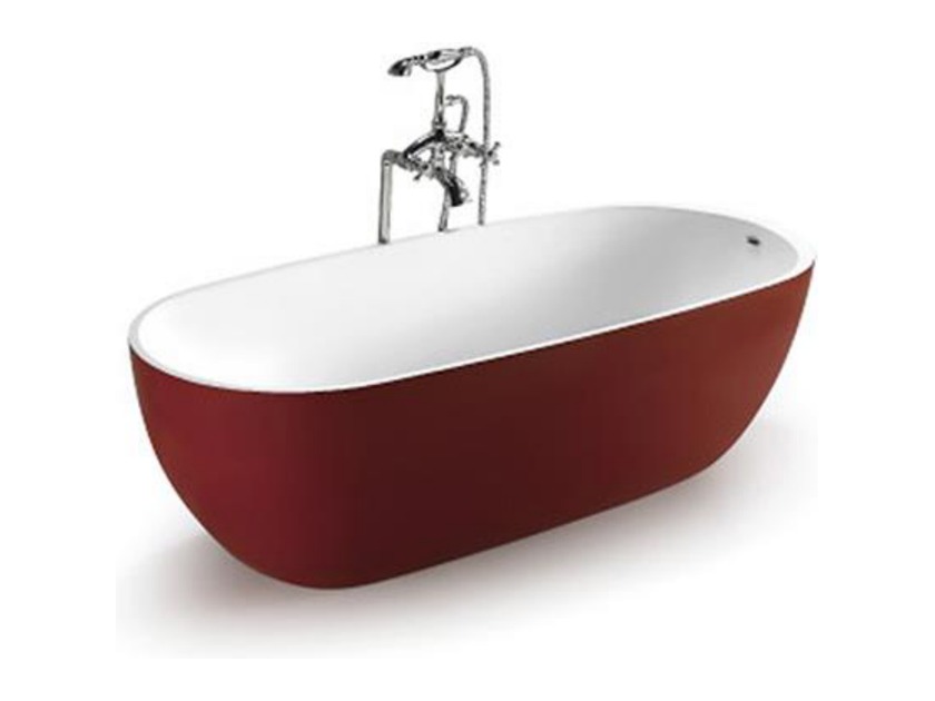 OE016 Oval - red bathroom product