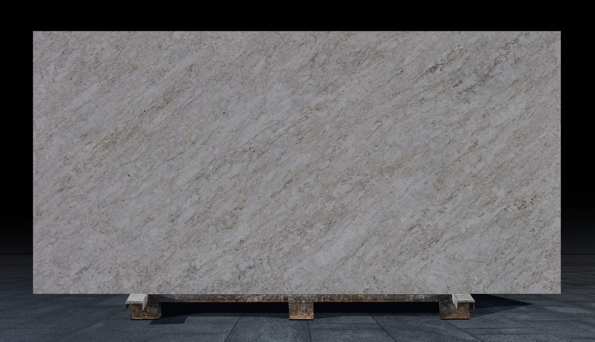 Concrete Milano engineered quartz slab