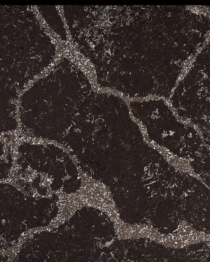 Brown engineered quartz