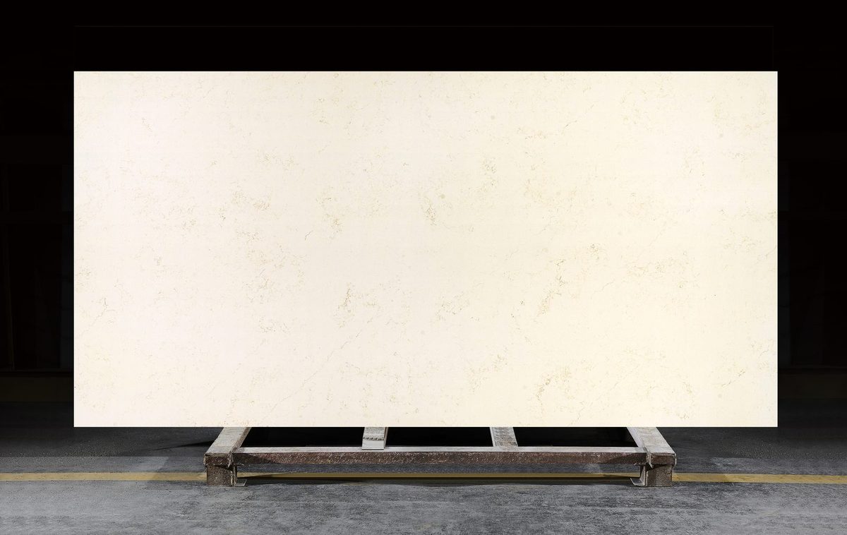 Travertine Marfil quartz slab, CN7039