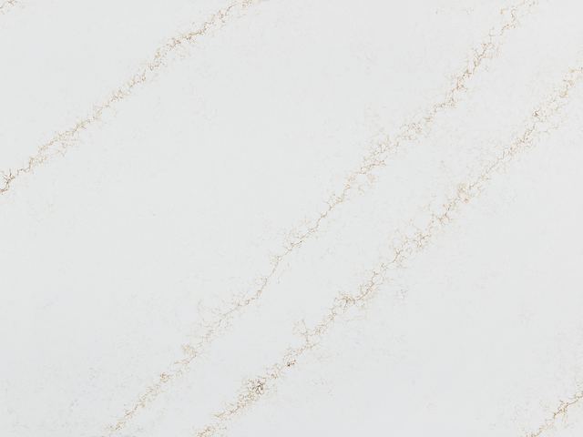 Calacatta Vena Golden Vein engineered quartz slab